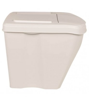 vidaXL Stackable Garbage Bin Boxes 3 pcs White 75 L Polypropylene