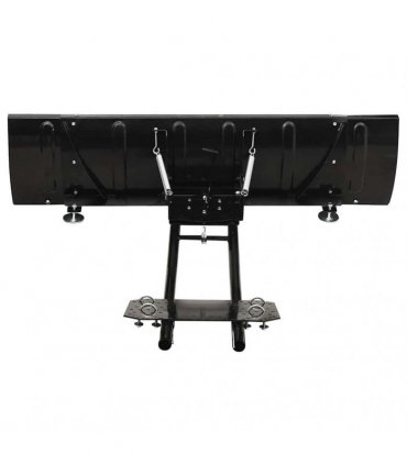 vidaXL Snow Plough for ATV 150x38 cm Black