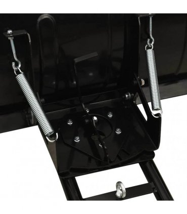 vidaXL Snow Plough for ATV 150x38 cm Black