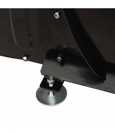 vidaXL Snow Plough for ATV 150x38 cm Black