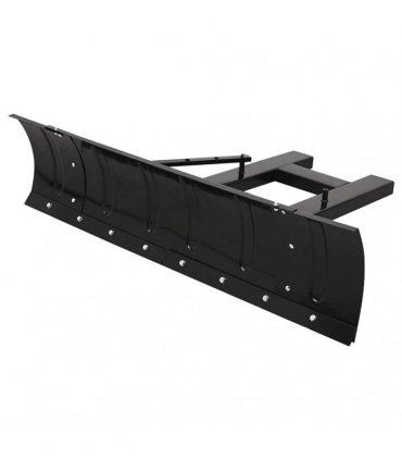 vidaXL Snow Plough for Forklift 150x38 cm Black