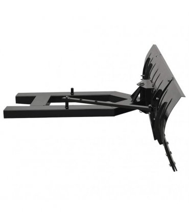 vidaXL Snow Plough for Forklift 200x48 cm Black
