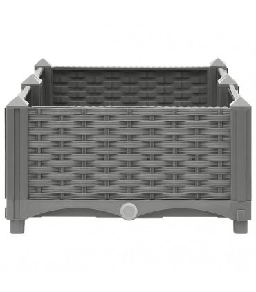 vidaXL Raised Bed 80x40x23 cm Polypropylene