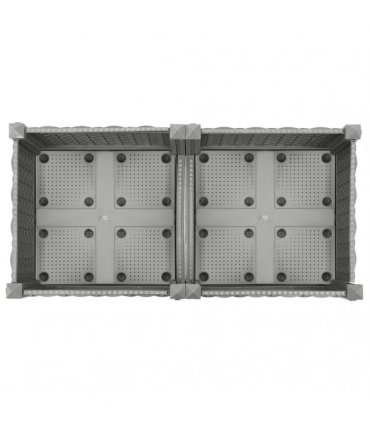 vidaXL Raised Bed 80x40x23 cm Polypropylene