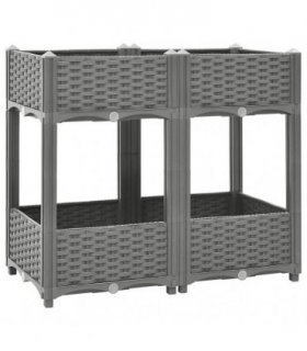 vidaXL Raised Bed 80x40x71 cm Polypropylene