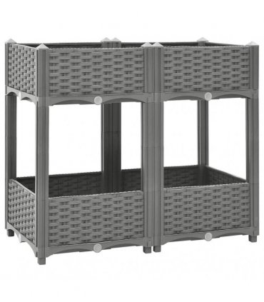vidaXL Raised Bed 80x40x71 cm Polypropylene