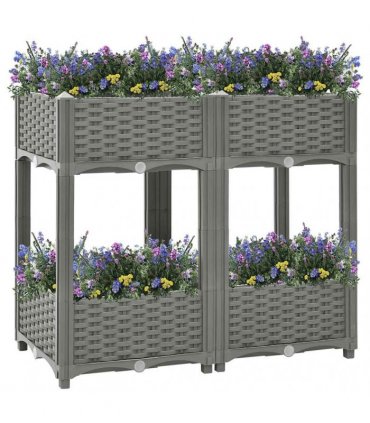 vidaXL Raised Bed 80x40x71 cm Polypropylene