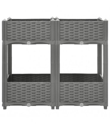 vidaXL Raised Bed 80x40x71 cm Polypropylene