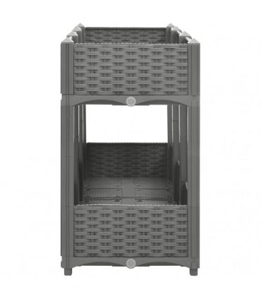 vidaXL Raised Bed 120x40x71 cm Polypropylene