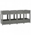 vidaXL Raised Bed 160x40x71 cm Polypropylene