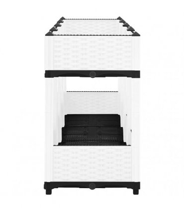 vidaXL Raised Bed 160x40x71 cm Polypropylene