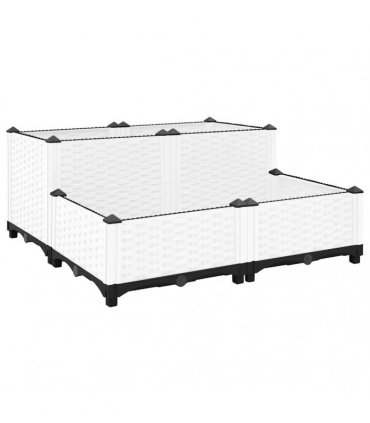 vidaXL Raised Bed 80x80x38 cm Polypropylene