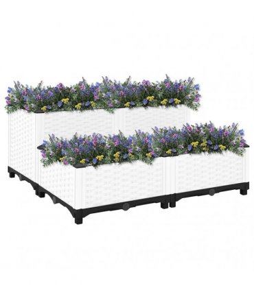 vidaXL Raised Bed 80x80x38 cm Polypropylene