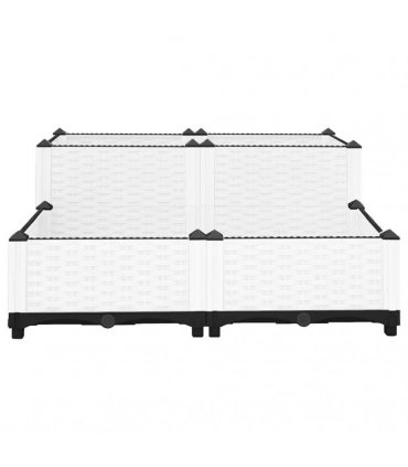 vidaXL Raised Bed 80x80x38 cm Polypropylene
