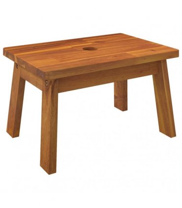 vidaXL Step Stool 38x26x22 cm Solid Wood Acacia