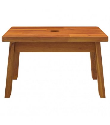 vidaXL Step Stool 38x26x22 cm Solid Wood Acacia