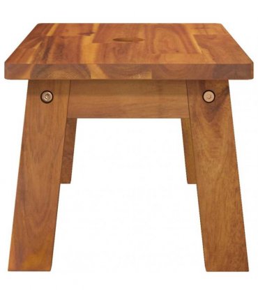 vidaXL Step Stool 38x26x22 cm Solid Wood Acacia