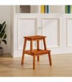 vidaXL 2 Step Stool 40x38x50 cm Solid Wood Acacia