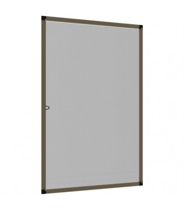 vidaXL Insect Screen for Windows Brown 80x120 cm