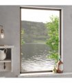 vidaXL Insect Screen for Windows Brown 90x120 cm