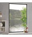 vidaXL Insect Screen for Windows Anthracite 90x120 cm