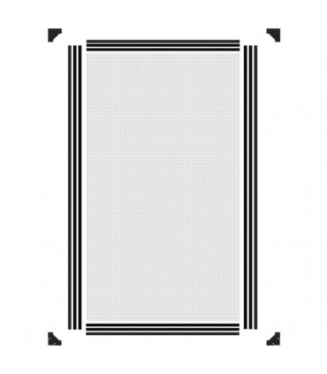 vidaXL Magnetic Insect Screen for Windows Anthracite 80x140 cm