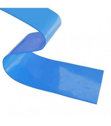 vidaXL Door Curtain Blue 200 mmx1,6 mm 50 m PVC