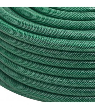 vidaXL Garden Hose Green 1" 10 m PVC