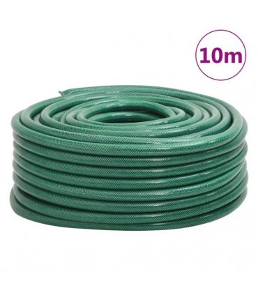 vidaXL Garden Hose Green 1" 10 m PVC