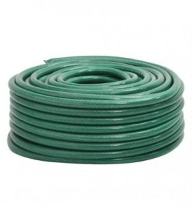 vidaXL Garden Hose Green 1" 30 m PVC