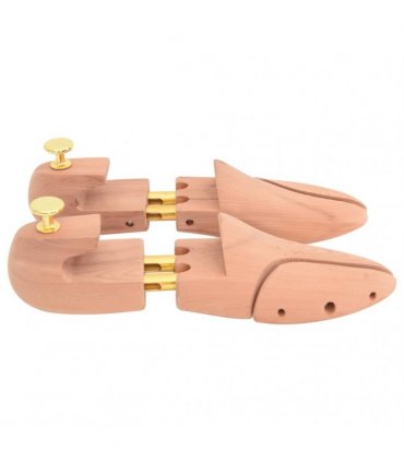 vidaXL Shoe Stretcher with Shoe Horn EU 38-39 Solid Wood Cedar