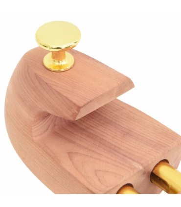 vidaXL Shoe Stretcher with Shoe Horn EU 38-39 Solid Wood Cedar