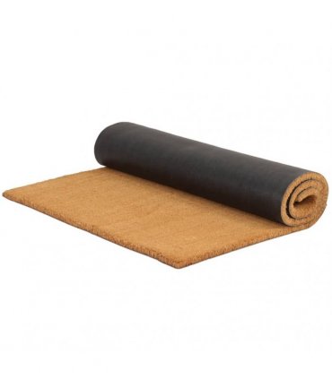 vidaXL Door Mat Natural 100x200 cm Tufted Coir