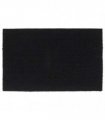 vidaXL Door Mat Black 50x80 cm Tufted Coir