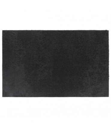 vidaXL Door Mat Black 50x80 cm Tufted Coir