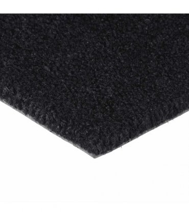 vidaXL Door Mat Black 50x80 cm Tufted Coir
