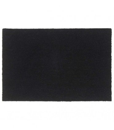 vidaXL Door Mat Black 60x90 cm Tufted Coir