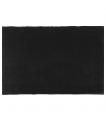 vidaXL Door Mat Black 60x90 cm Tufted Coir