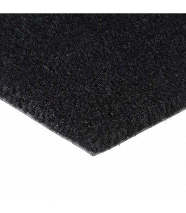 vidaXL Door Mat Black 60x90 cm Tufted Coir