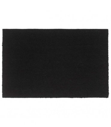vidaXL Door Mat Black 65x100 cm Tufted Coir