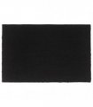 vidaXL Door Mat Black 65x100 cm Tufted Coir