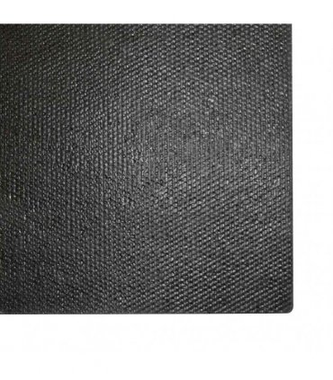 vidaXL Door Mat Black 80x100 cm Tufted Coir