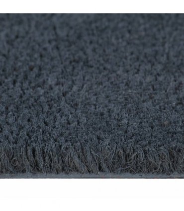 vidaXL Door Mat Dark Grey 80x100 cm Tufted Coir