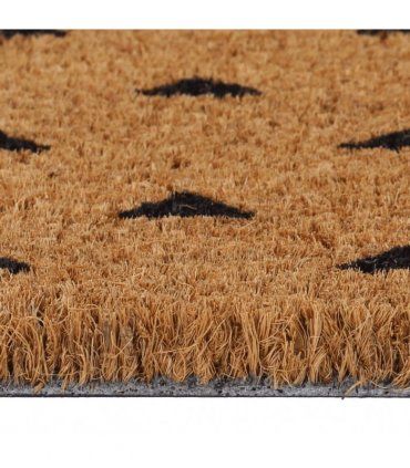 vidaXL Door Mat Natural 40x60 cm Tufted Coir