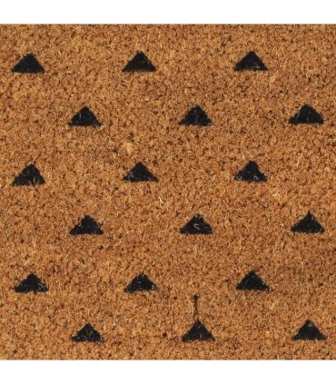 vidaXL Door Mat Natural 40x60 cm Tufted Coir