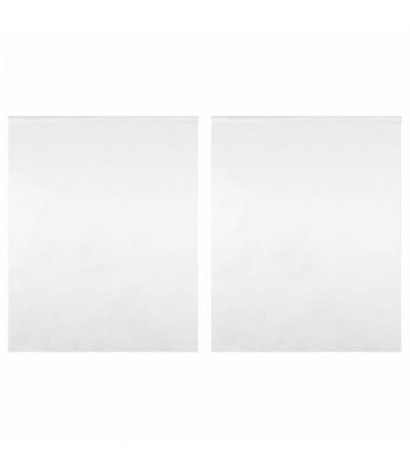 vidaXL Mirror Films 2 pcs Self-Adhesive 45x150 cm PET