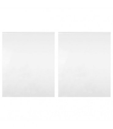 vidaXL Mirror Films 2 pcs Self-Adhesive 60x150 cm PET