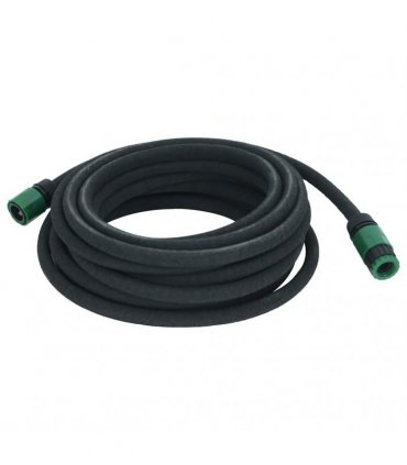 vidaXL Garden Soaker Hose Black 0,6" 10 m Rubber