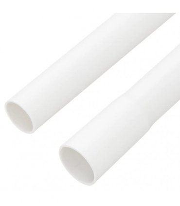vidaXL Cable Trunkings Ø25 mm 30 m PVC