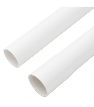 vidaXL Cable Trunkings Ø32 mm 30 m PVC